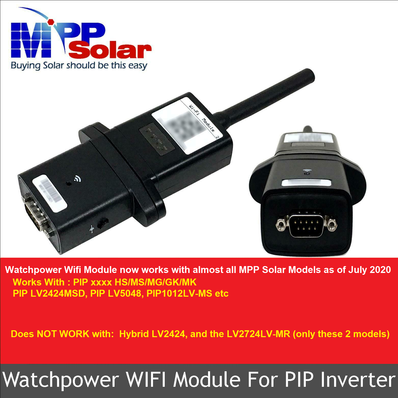 MPP LV6548 6.5kW 120V Inverter