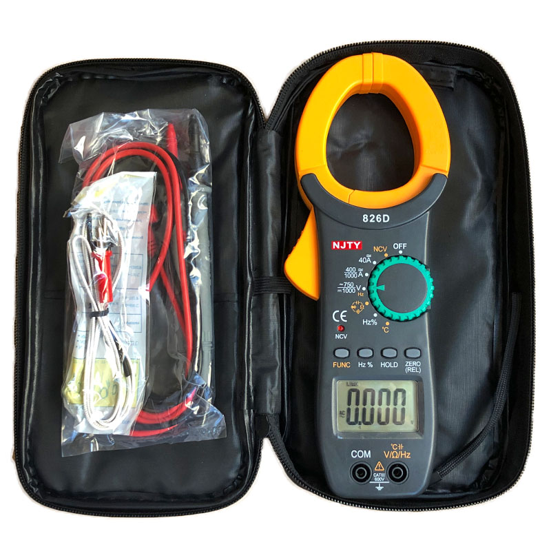 General Technologies Corp GTC CM1000 1000 Amps AC/DC Current Clamp Meter 