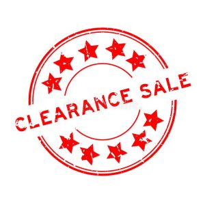 Overstock / Clearance