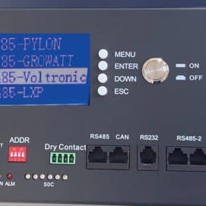 MKE Rack Battery LiFePO4 - 5.1kWh 100ah, 51.2V 120A Charge/Discharge BMS, LCD Selectable Multi BMS Protocols (CAN, RS485, Rs232, Growatt, Mpp, Sol-Ark, Voltronic, Luxpower and many more), While stocks last