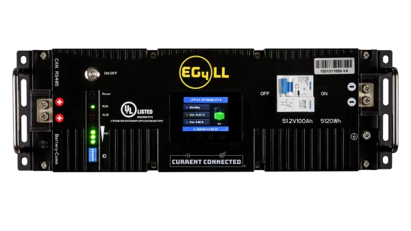 EG4 LL-S 48V 100Ah Server Rack Battery – UL9540A & UL1973 - Multi Protocol BMS Communicates with NHX Series