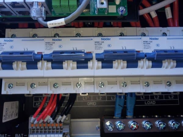 NHX 12kW 120/240V Output 18kW-Solar with built in Breakers for battery and AC , Supports AC Coupling - Image 5