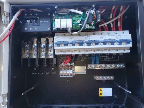 NHX 12kW 120/240V Output 18kW-Solar with built in Breakers for battery and AC , Supports AC Coupling - Image 6