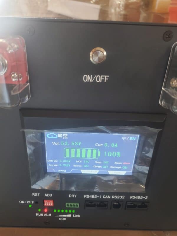 Freakin DEAL ! 51.2V 280ah LFP DIY Build Stackable Battery (14.3kWH) Multi Protocol Programmable, Bluetooth APP - Image 3