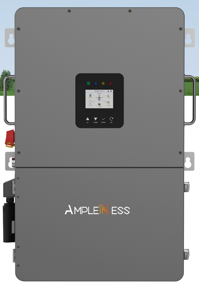 15kW Split phase Hybrid Inverter 22.5kW PV input, 3 x MPP, 200A bypass