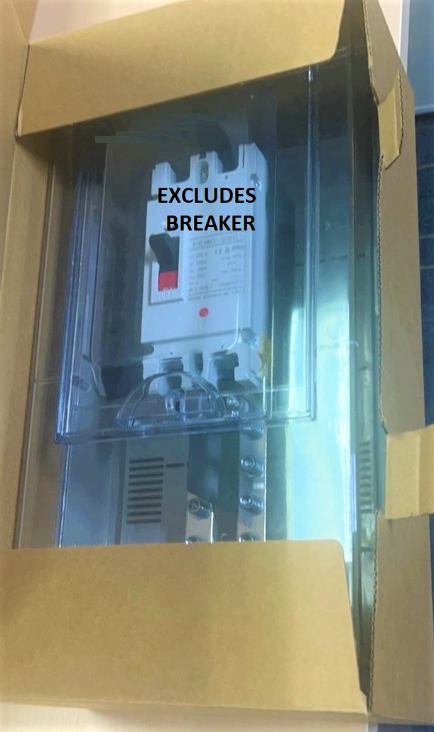 DC Breaker Box Weatherproof Enclosure with BusBar - Excludes Breaker - Image 3